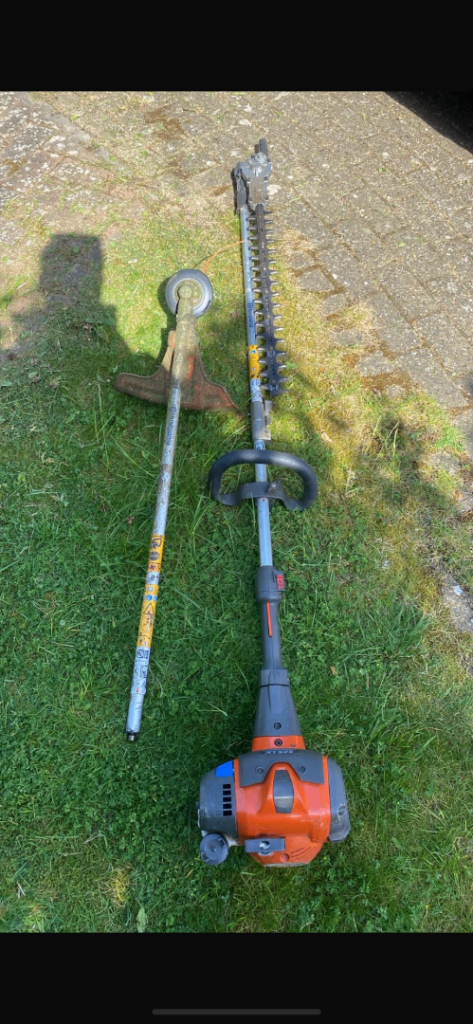 Husqvarna Multi tool. With strimmer and hedge cutter 