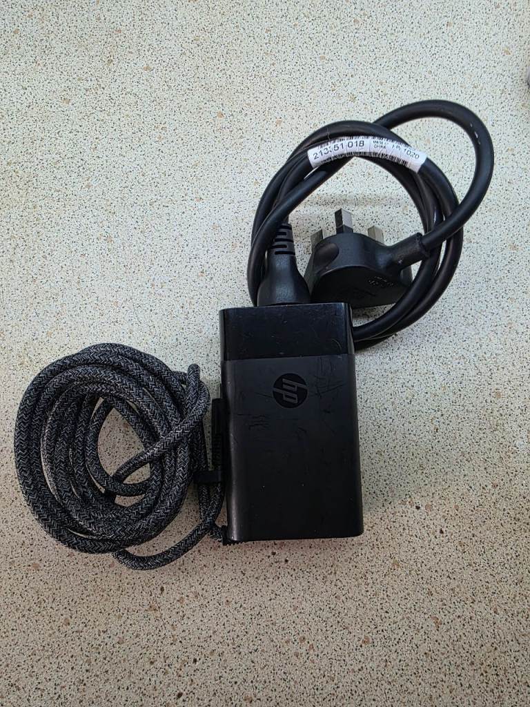 HP 65W USB-C Power Adapter, Laptop Charger