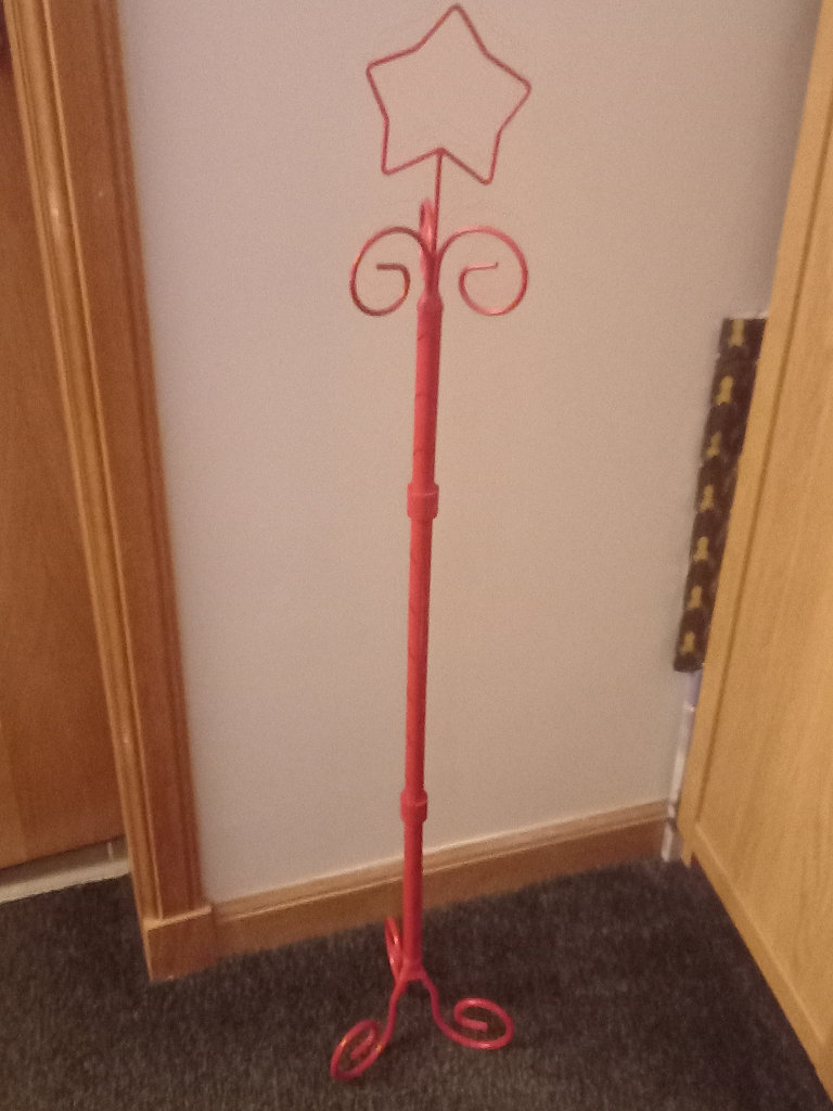 Christmas card holder