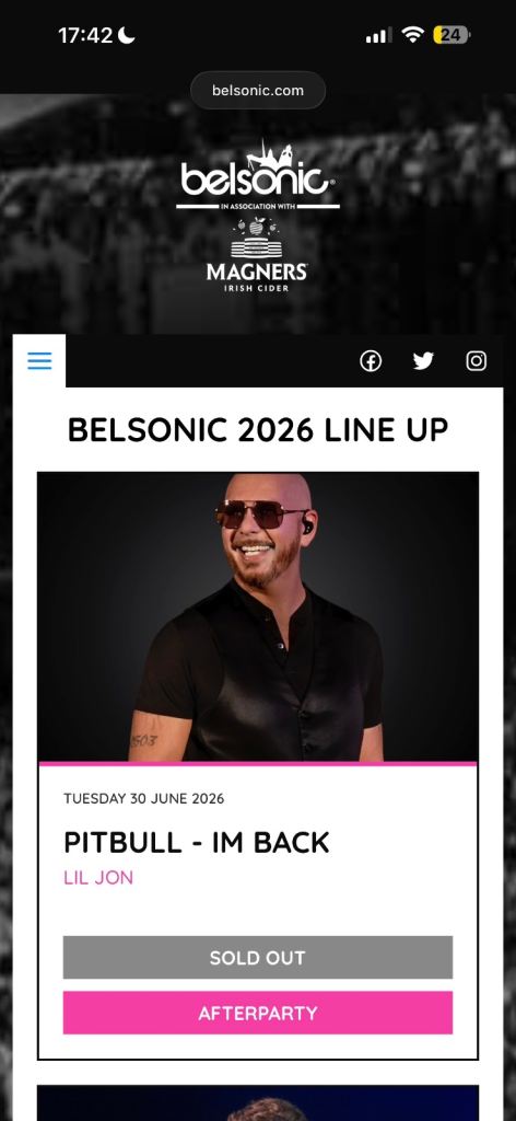 PITBULL tickets x2