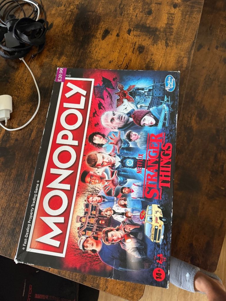Monopoly Stranger Things Edition Board Game