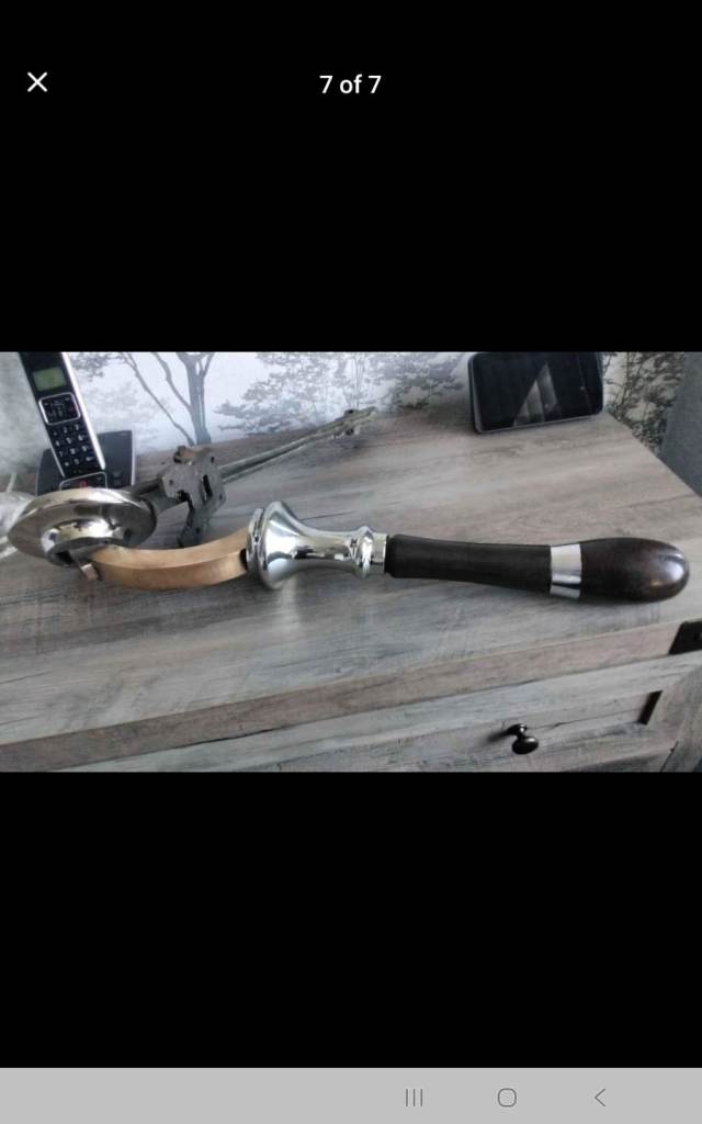 Rare pre war beer 1938 beer pump dalex gaskell & chambers home bar