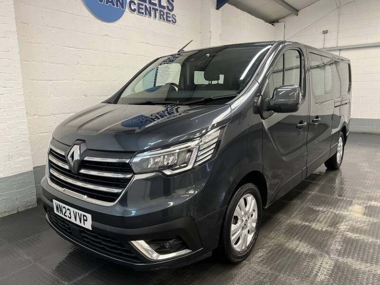 2023 Renault Trafic 2.0 dCi Blue LL30 Sport Crew Van Double Cab 6dr Diesel Manual L2 H1 Euro 6  C...