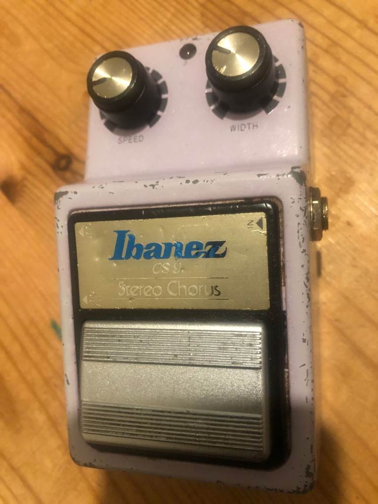 Ibanez CS9 Stereo Chorus pedal