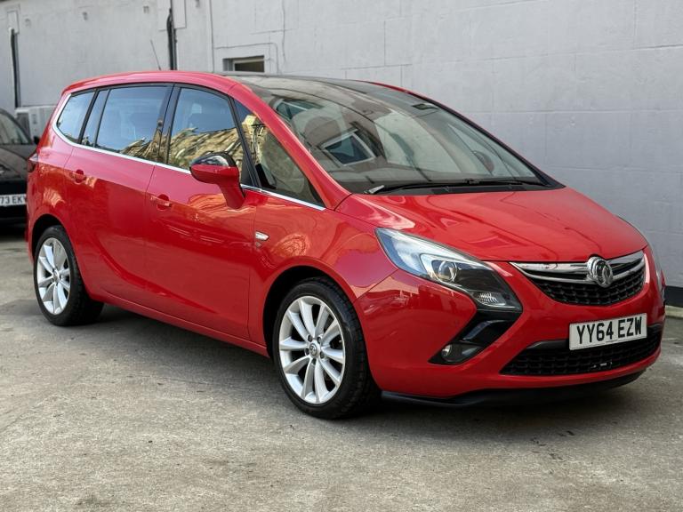 2014 VAUXHALL ZAFIRA TOURER 1.4 i Turbo Elite Red Manual Petrol