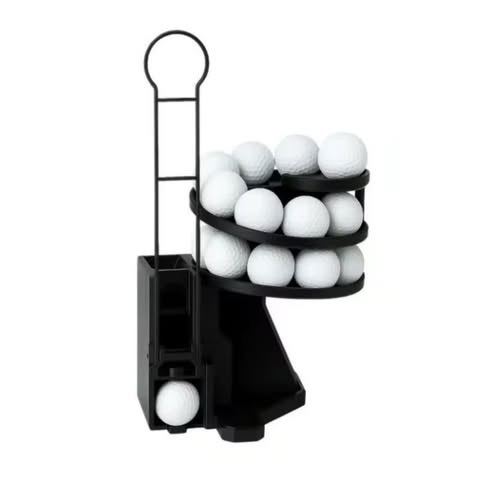 Golf Ball Dispenser & Storage Tower High Capacity Spiral Feeder For Efficient Ball Managment