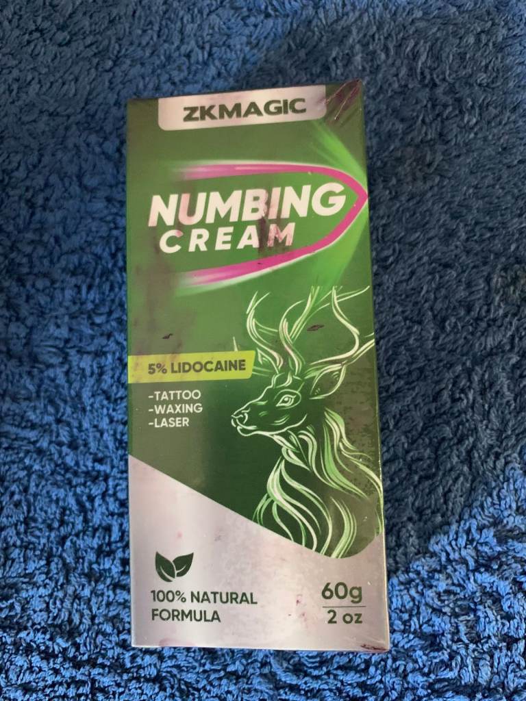 New Sealed ZK Magic Numbing Cream 60g IP1