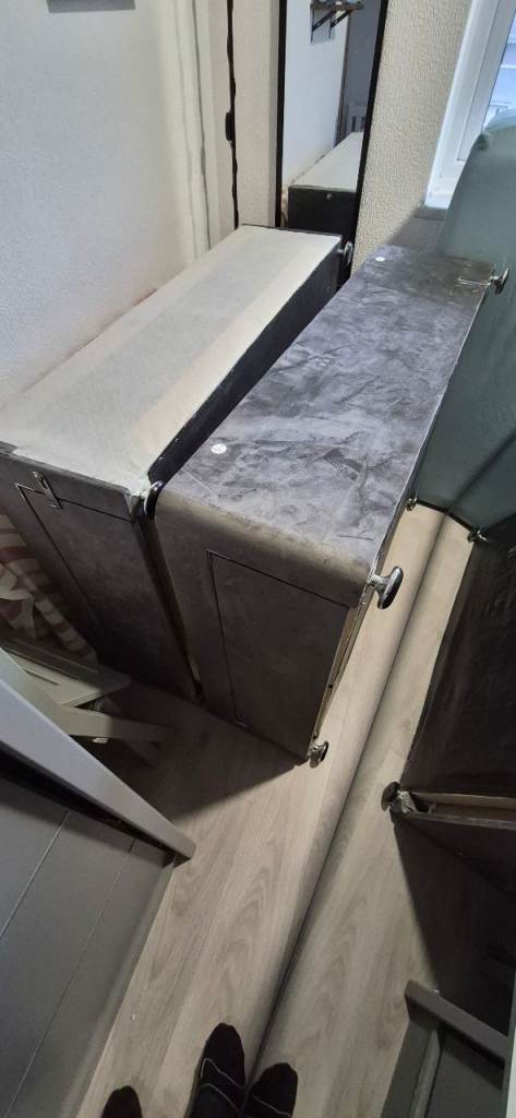 Small double divan bed