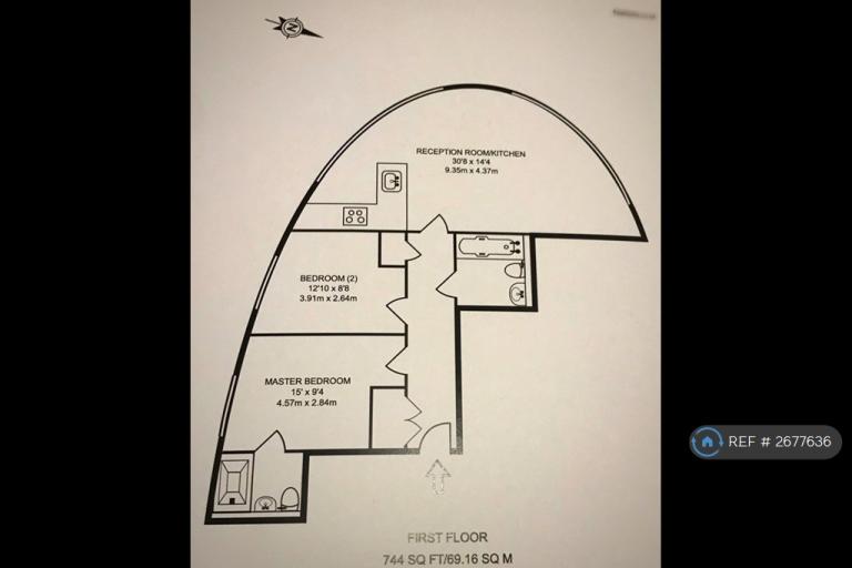 2 bedroom flat in Angel Lane, London, E15 (2 bed) (#2677636)