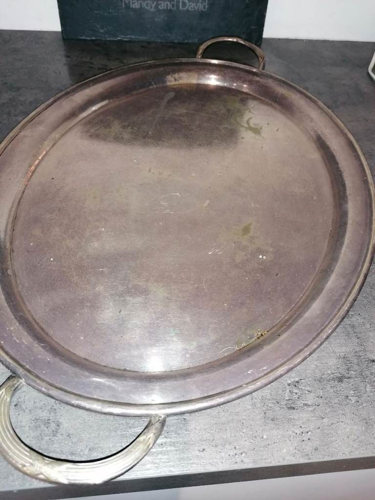 Sandwich Meat Platter Silver 