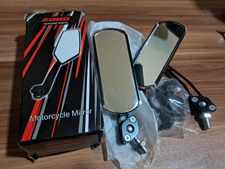 Motor bike mirrors 