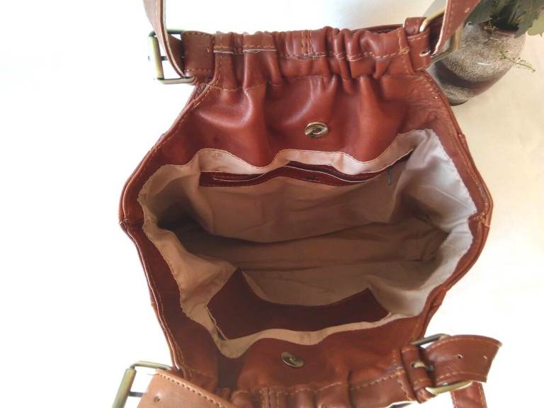 100% Genuine Leather Handbag Moroccan Leather Bag Handmade Women's Bag ( Christmas Sale )