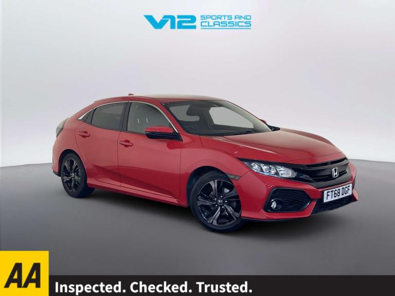 2018 Honda Civic 1.0 VTEC Turbo 126 SR 5dr HATCHBACK PETROL Manual