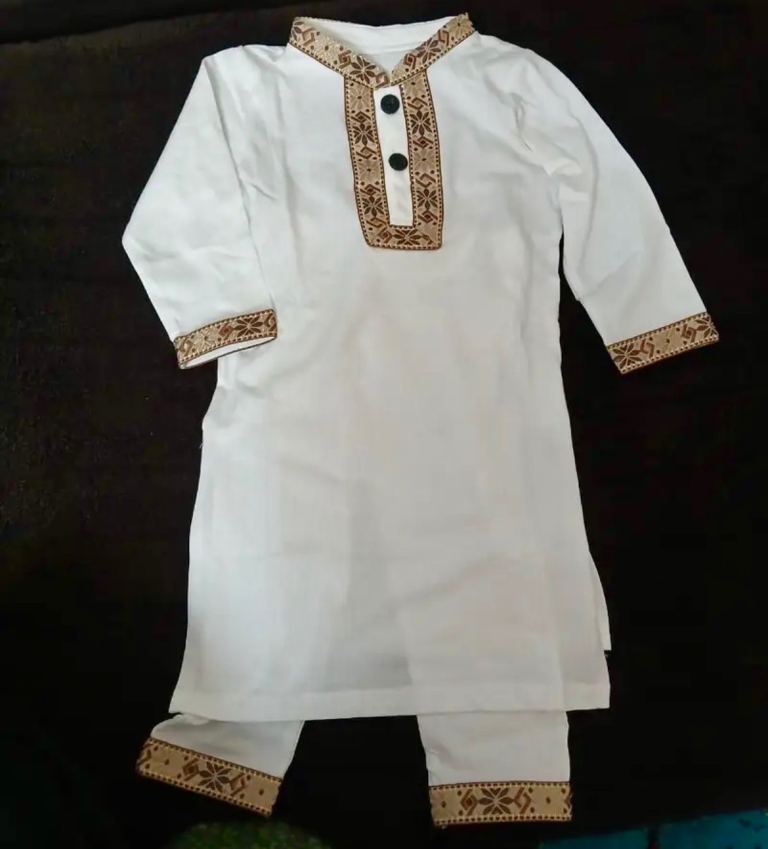 New Babies & Toddlers Boys 2 Piece Salwar Kameez Kurta From Ages 6 Months - 3 Years