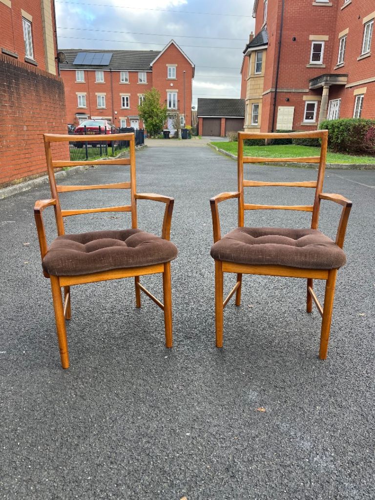 image for Pair of Macintosh carver dining chairs (delivery available)