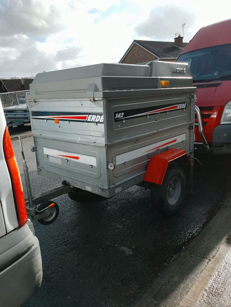 Erde 142 double height camping/ light utility trailer 