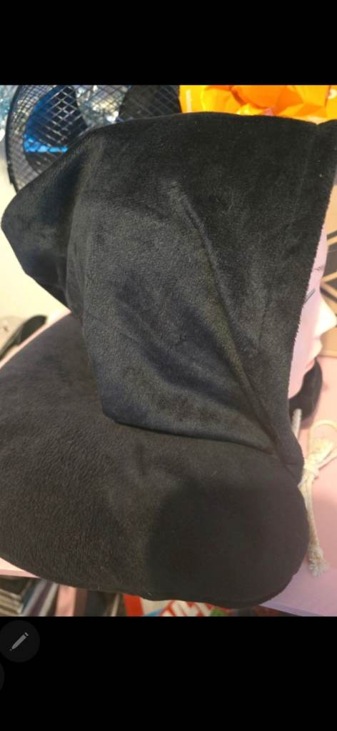 Travel pillow with hood
