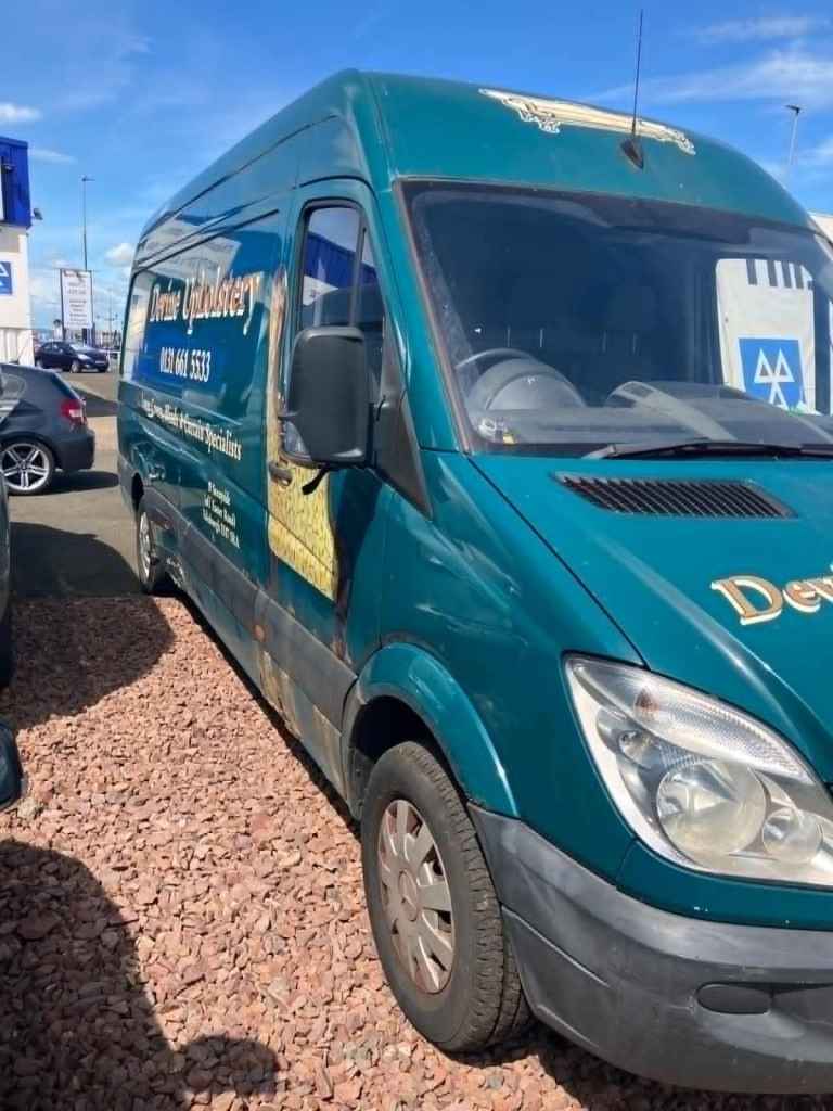 mercedes sprinter spares or repairs 