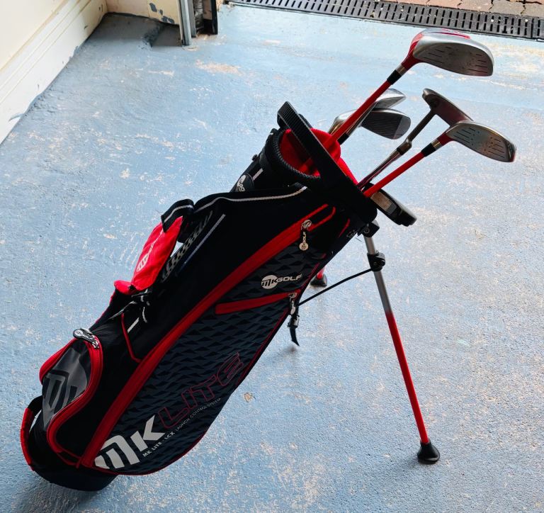 MKids red golf clubs - 7-9 year olds