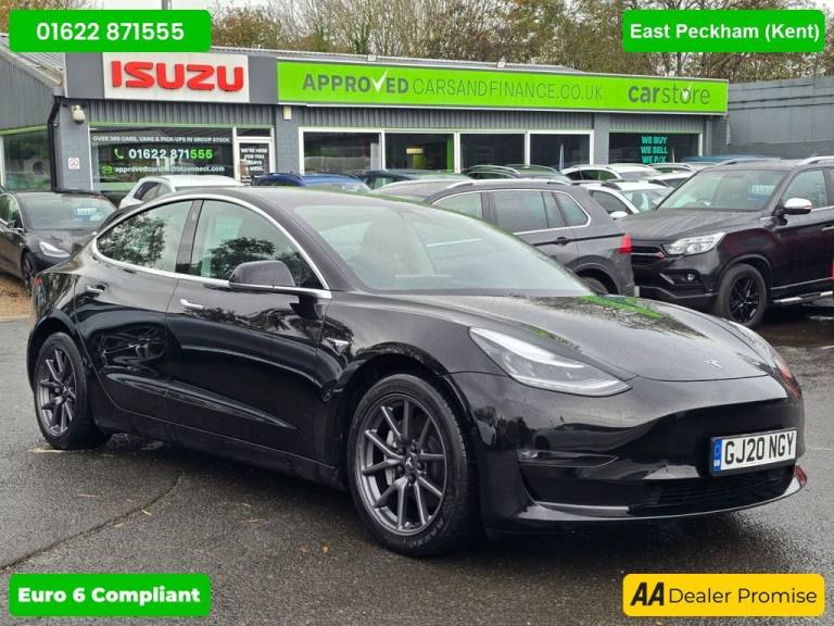 2020 Tesla Model 3 Model 3 Long Range, 65,000 miles, ULEZ compliant, Automatic, 15 inch Touchs Sa...