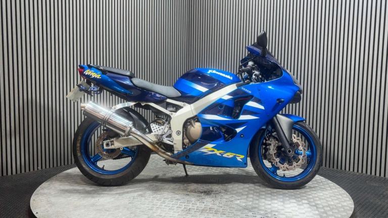 Kawasaki Ninja ZX6R 2001 J MODEL RUNNING PROJECT SPORTS BIKE 600CC