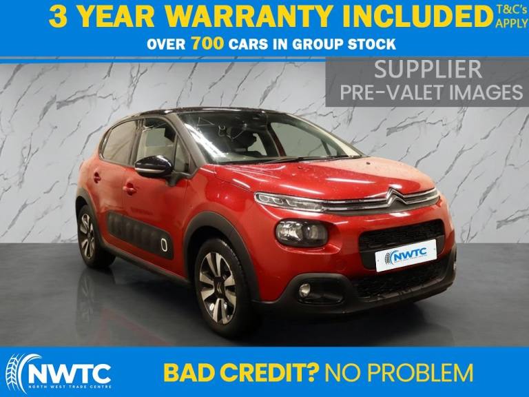 2018 Citroen C3 1.2 PureTech Flair Hatchback 5dr Petrol Manual Euro 6 (82 ps) 1 FORMER OWNE Hatch...