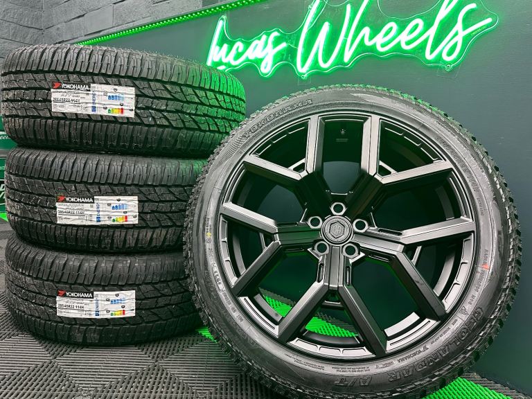 22” Urban WX-2 Alloy Wheels - Land Rover Defender 90 / 110 L663 & NEW Yokohama Geolandar AT’s!