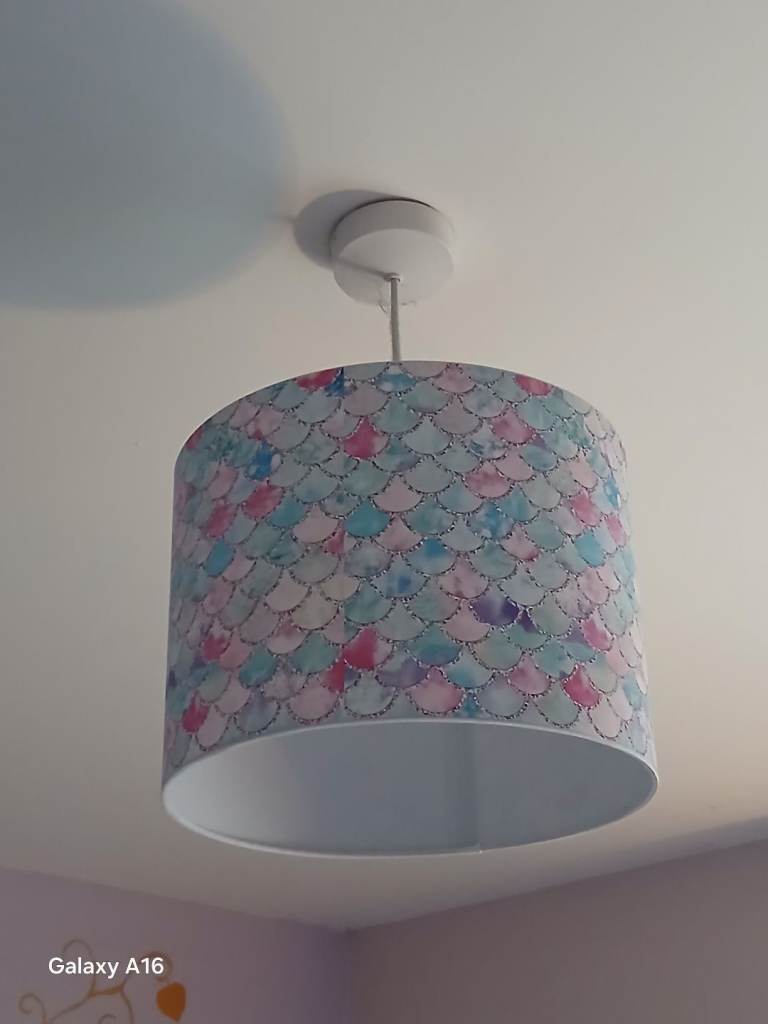 Mermaid lampshade