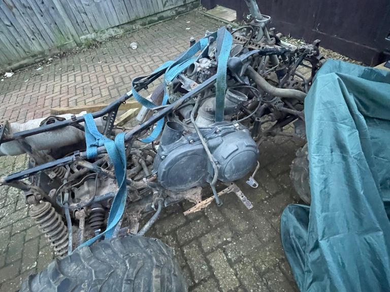 Yamaha 550 grizzly quad bike