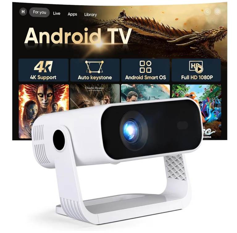 New Smart projector Built-in Apps Full HD 1080P 