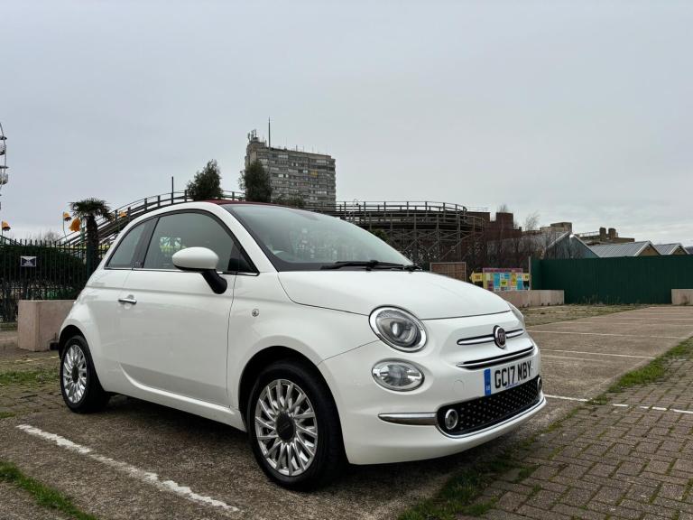 2017 Fiat 500 0.9 TwinAir Lounge 2dr CONVERTIBLE Petrol Manual