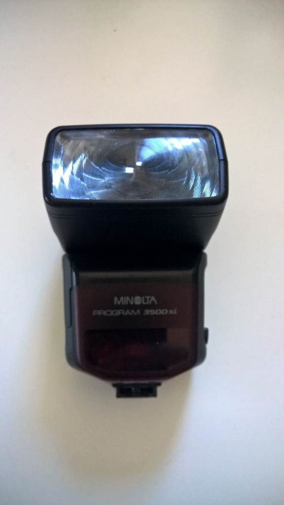 Minolta 3500Xi Program Flash,