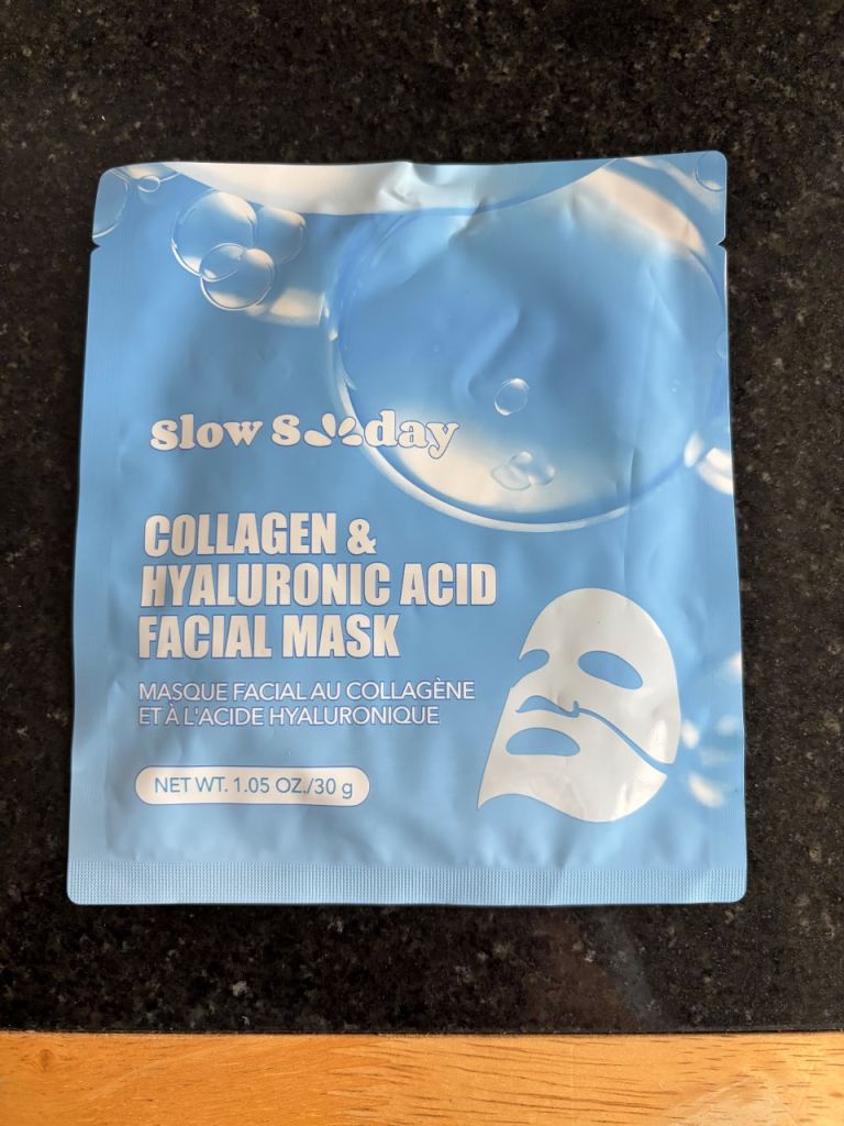 Slow Sunday Collagen & Hyaluronic Acid Facial Mask