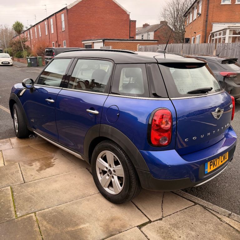 2017 blue mini countryman for sale 