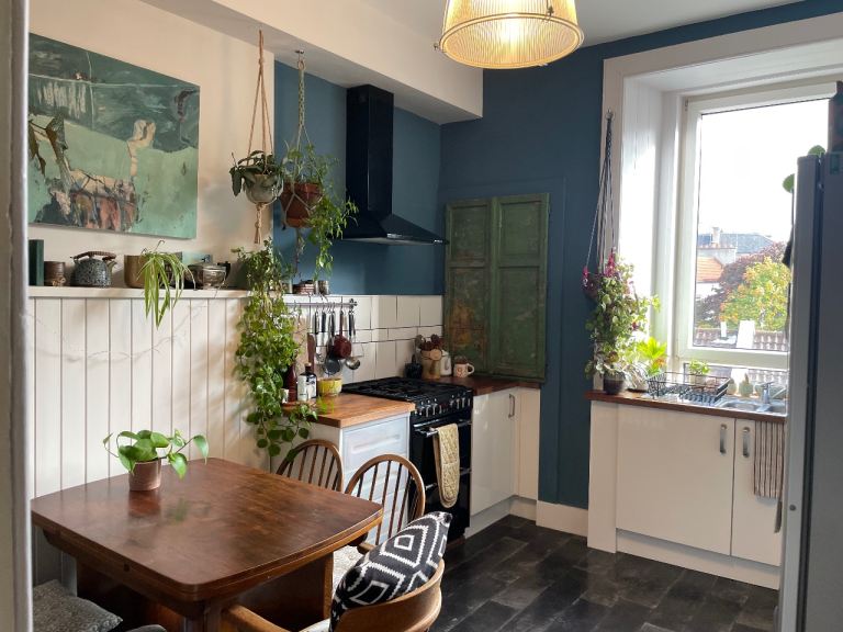 Beautifully decorated, cosy 1 bed flat to rent for 3 months in Sciennes