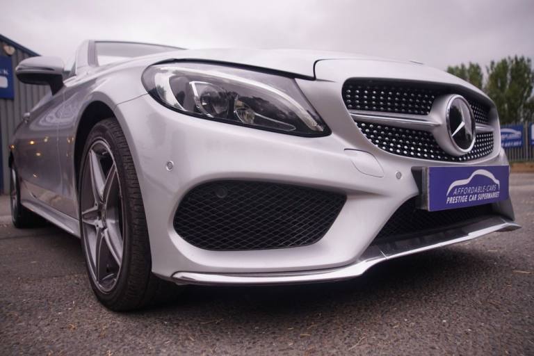 2018 Mercedes-Benz C Class 2.1 C220d AMG Line (Premium Plus) Cabriolet 2dr Diesel G-Tronic+ 4MATI...