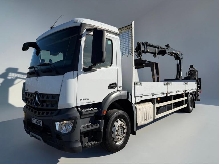 2015 Mercedes-Benz Arocs 1824 Dropside Crane