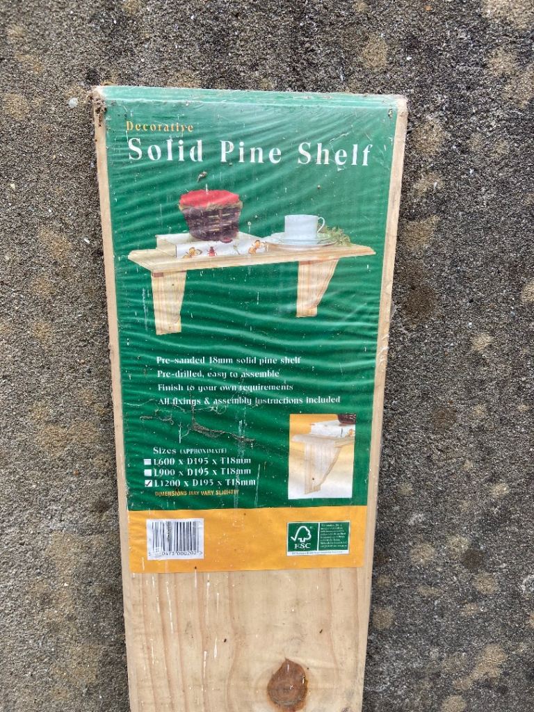 Pine shelf 