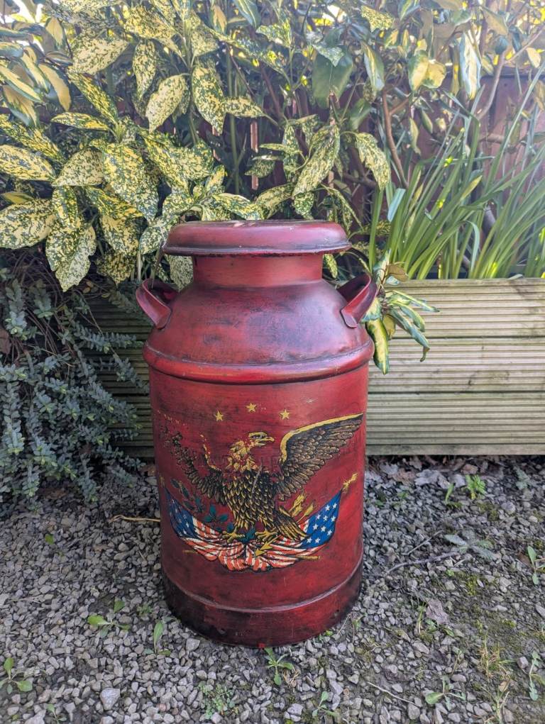 West Nempa (Springfield) American milk churn