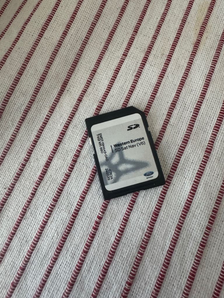FORD FIESTA NAVIGATION MAPS SD CARD