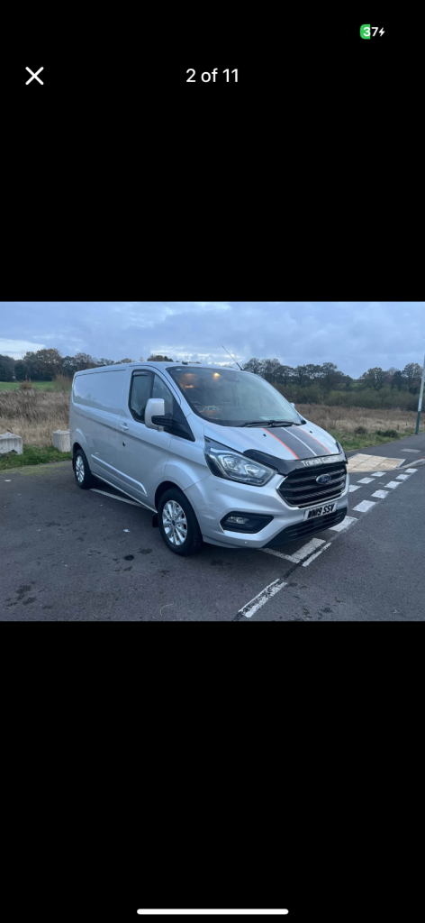 2019 Ford transit custom limited
