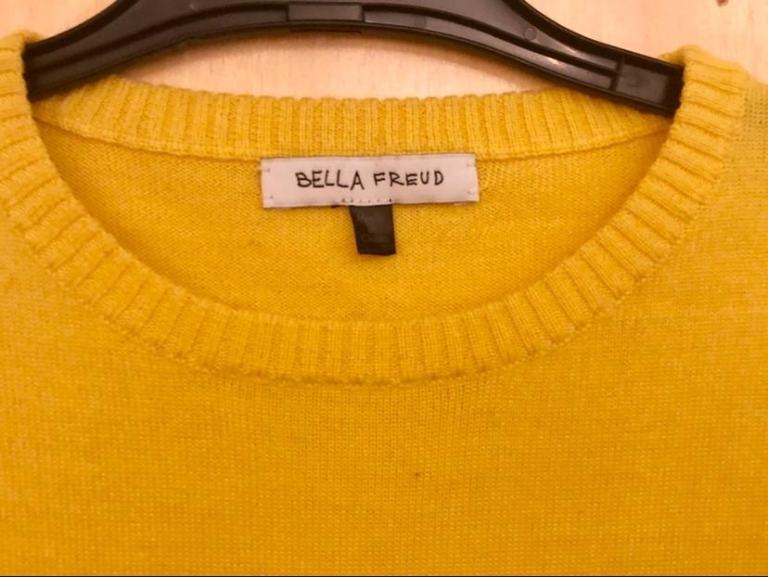 Bella Freud Yellow Fashion Jumper