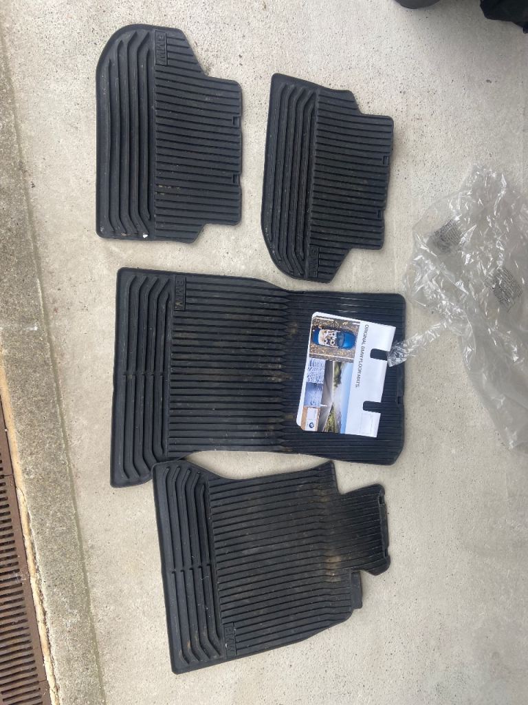 Original , genuine BMW car mats 