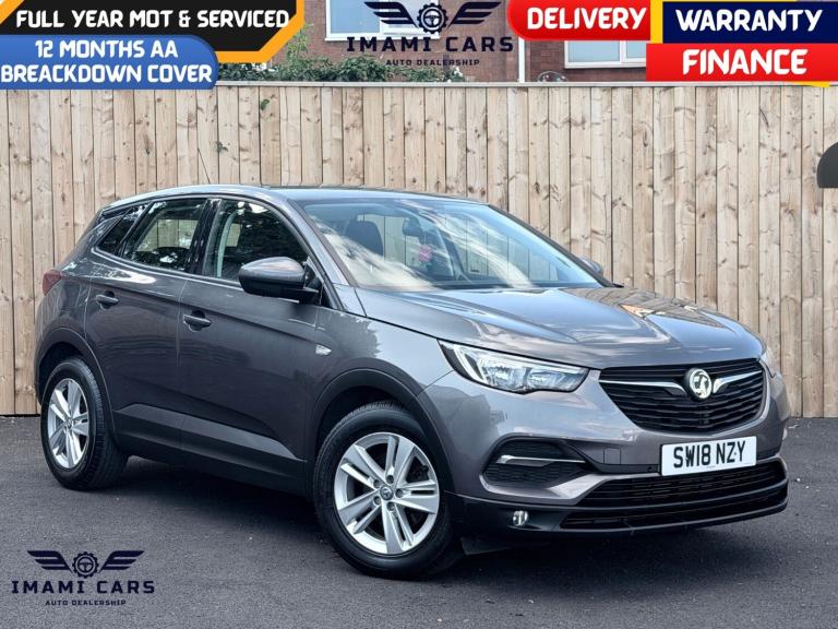 2018 Vauxhall Grandland X 1.6 Turbo D SE 5dr Auto DIESEL 100K MILES FRESH MOT SERVICED FSH 1 OWNE...