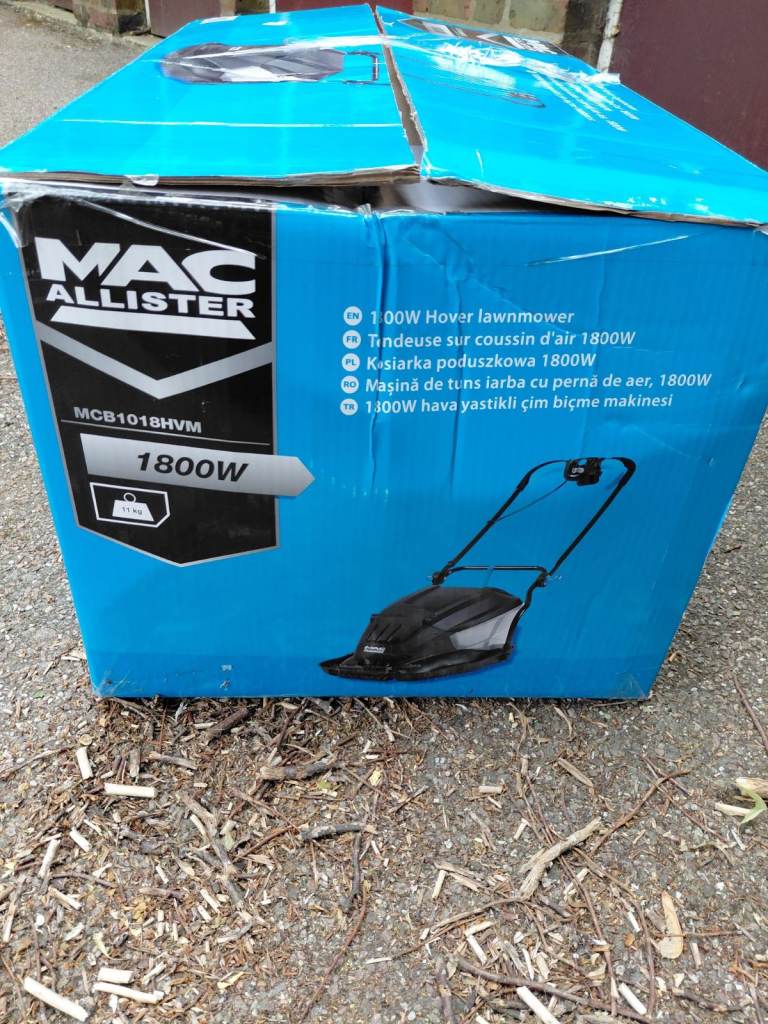 MAC ALLISTER MCB1167LWM 1800W ROTARY LAWN MOWER NEW IN BOX ON OFFER
