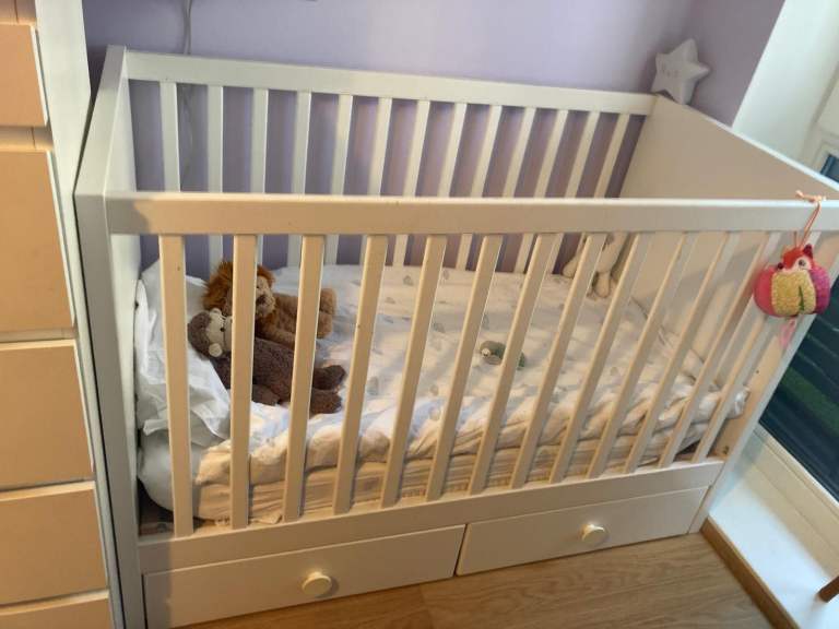 STUVA cot ikea 65x126x87
