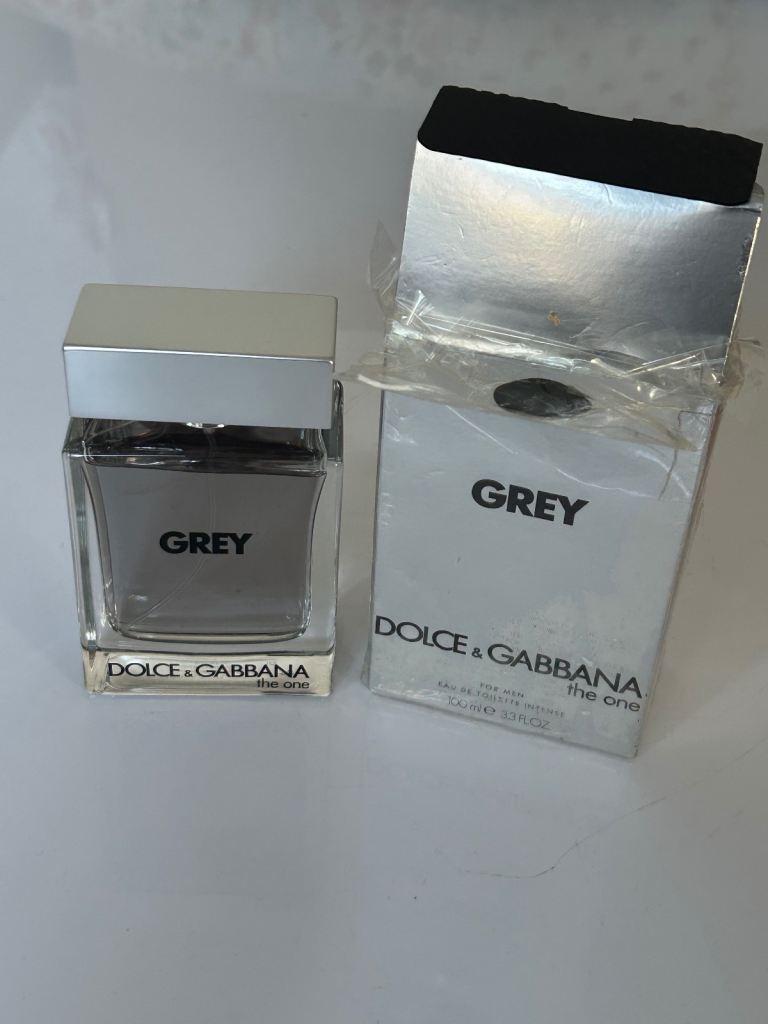 Dolce & Gabbana The One Grey Eau de Toilette Intense 100ml - NEW