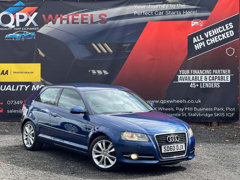 2010 Audi A3 1.8 TFSI Sport 3dr S Tronic HATCHBACK PETROL Automatic