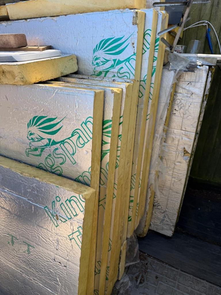 14 x Kingspan Therma PIR Insulation 100mm — half price — Maidstone Bearsted