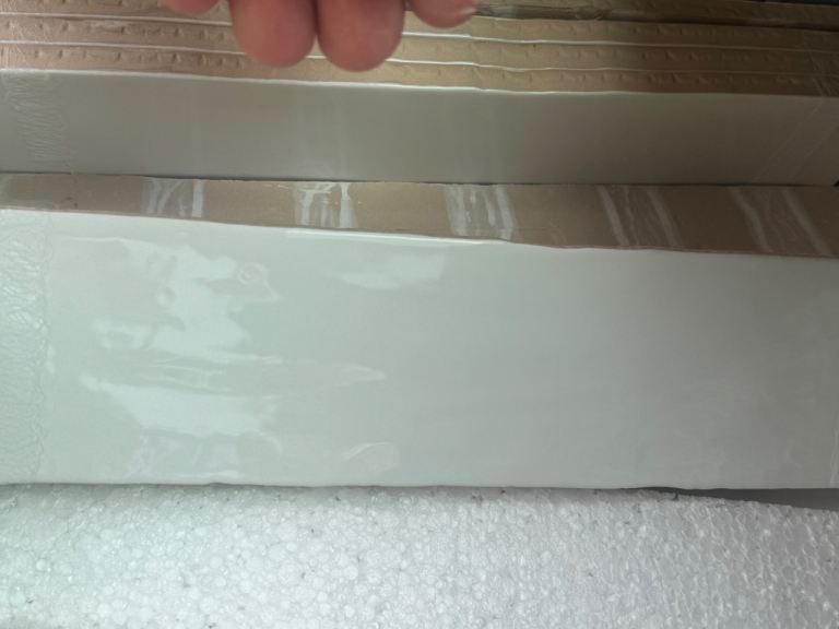 Tonalite White Ceramic Tiles - 5 boxes 